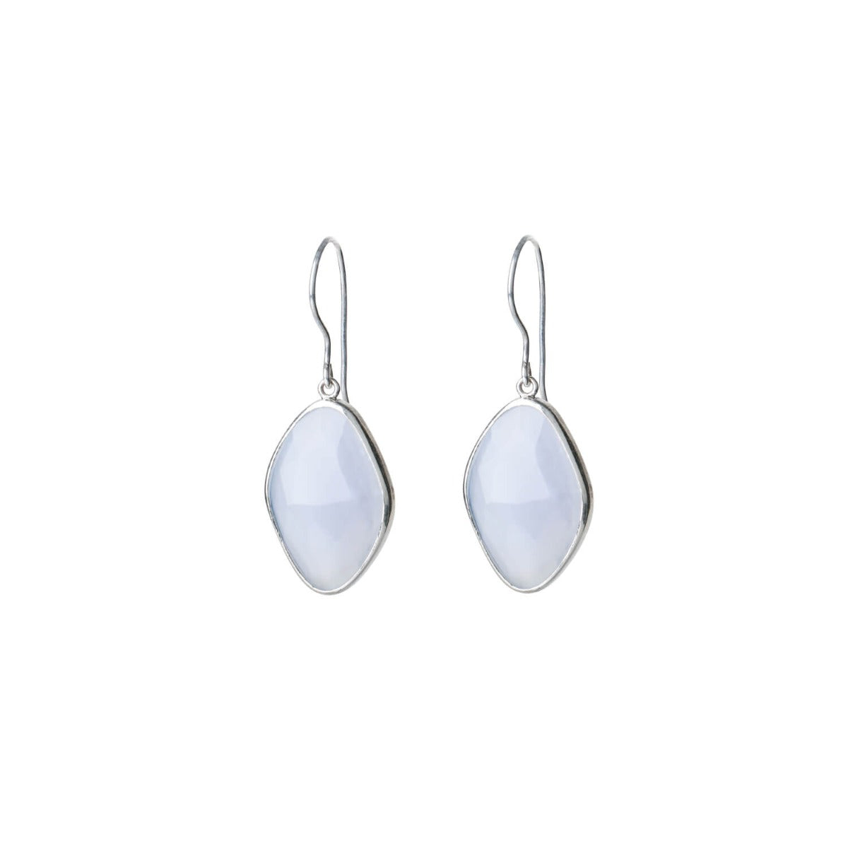 silver earrings