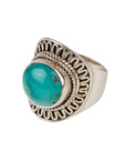 Hippie Turquoise Boho Ring