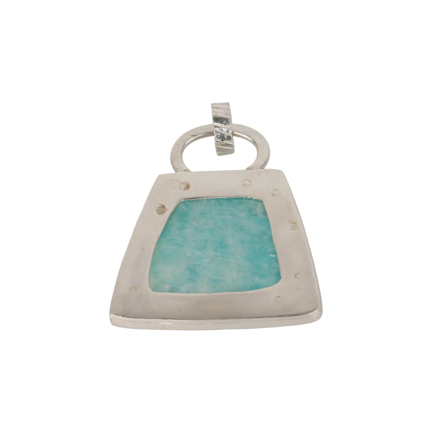 Rhombus Amazonite Pendant