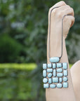 amazonite pendant, statement pendant, blue pendant, light blue pendant, Silver Necklaces, Earrings, Rings, Bangles, Pendants, And Anklets, Shop, Online, Beauty, Collections, Jewelry store near me, Coral, Buy online jewelry, Buy rings online, Buy earrings