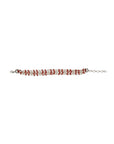 Magnificent Garnet Beads and Silver 925 Bracelet