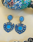 Samraddhi Enamel Silver 925 Earrings