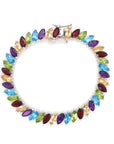 Grady color stone bracelet