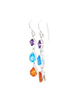 Grey Color Stone Earrings