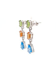Brecken Color Stone Earrings