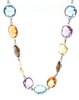 Kash color stone necklace