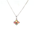 Axton Multi Stone and Diamond Pendant