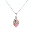 Crosby Sapphire and Diamond Pendant