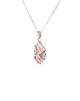 Crosby Sapphire and Diamond Pendant