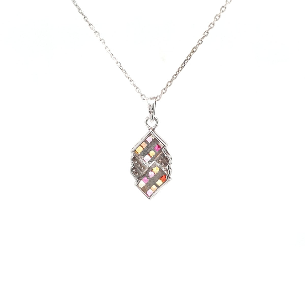 Crosby Sapphire and Diamond Pendant