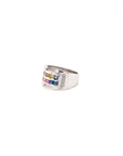 Maverick Sapphire and Diamond Ring