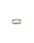Axel Multi Gemstones silver 925 ring
