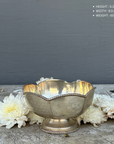 Enticing sterling silver bowl
