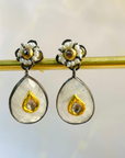 Nasika Pearl & Diamond Earrings