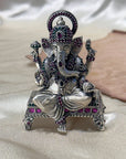 Silver 925 Lord Ganesha Murti Artifact