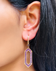 Naru Amethyst Earrings
