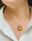 Aly Citrine Pendant