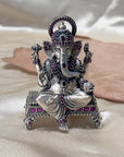 Silver 925 Lord Ganesha Murti Artifact