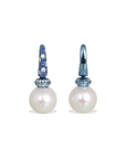 Riri Pearl & Sapphire Earrings