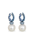 Riri Pearl & Sapphire Earrings