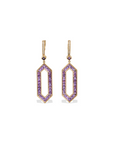 Naru Amethyst Earrings