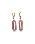 Naru Amethyst Earrings