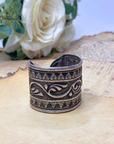 Kashvi Traditional Silver 925 Cuff Bangle