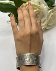 Kalyani Traditional Silver 925 Cuff Bangle
