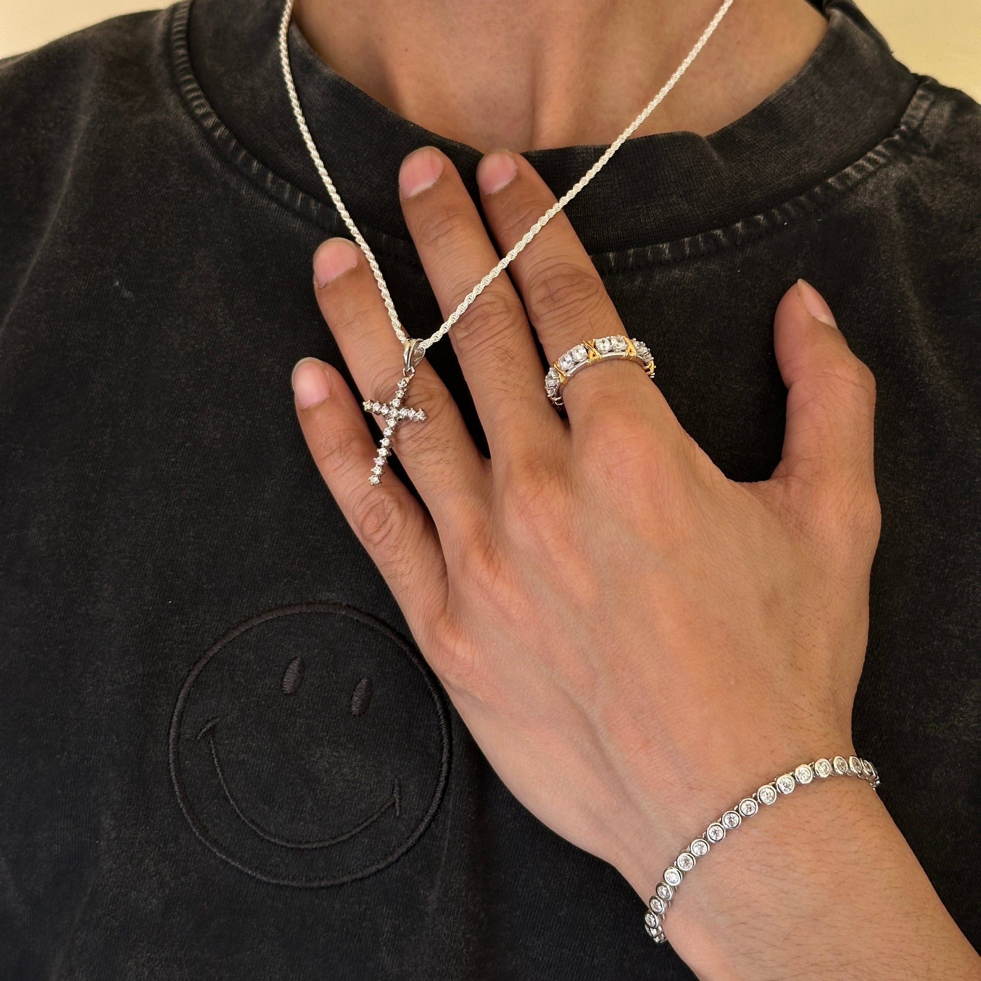 Filip Men&#39;s Silver 925 Cross Pendants
