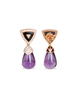 Sui Amethyst & Black Onyx Earrings