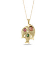Aab Multi Stone Pendant