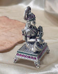 Silver 925 Saraswati Devi Idol Artifact