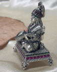 Silver 925 Saraswati Devi Idol Artifact