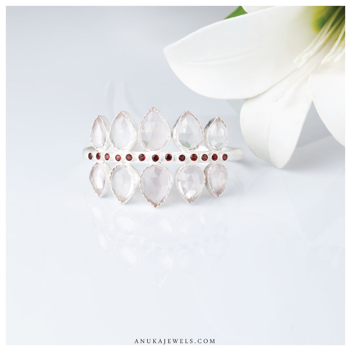 silver pink handcuff