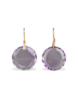 Ena Amethyst & Diamond Earrings