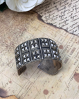 Medha Traditional Silver 925 Cuff Bangle
