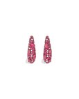 Minseo Ruby Diamond Earrings