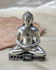 Silver 925 Jain Tirthankar Idol Artifact