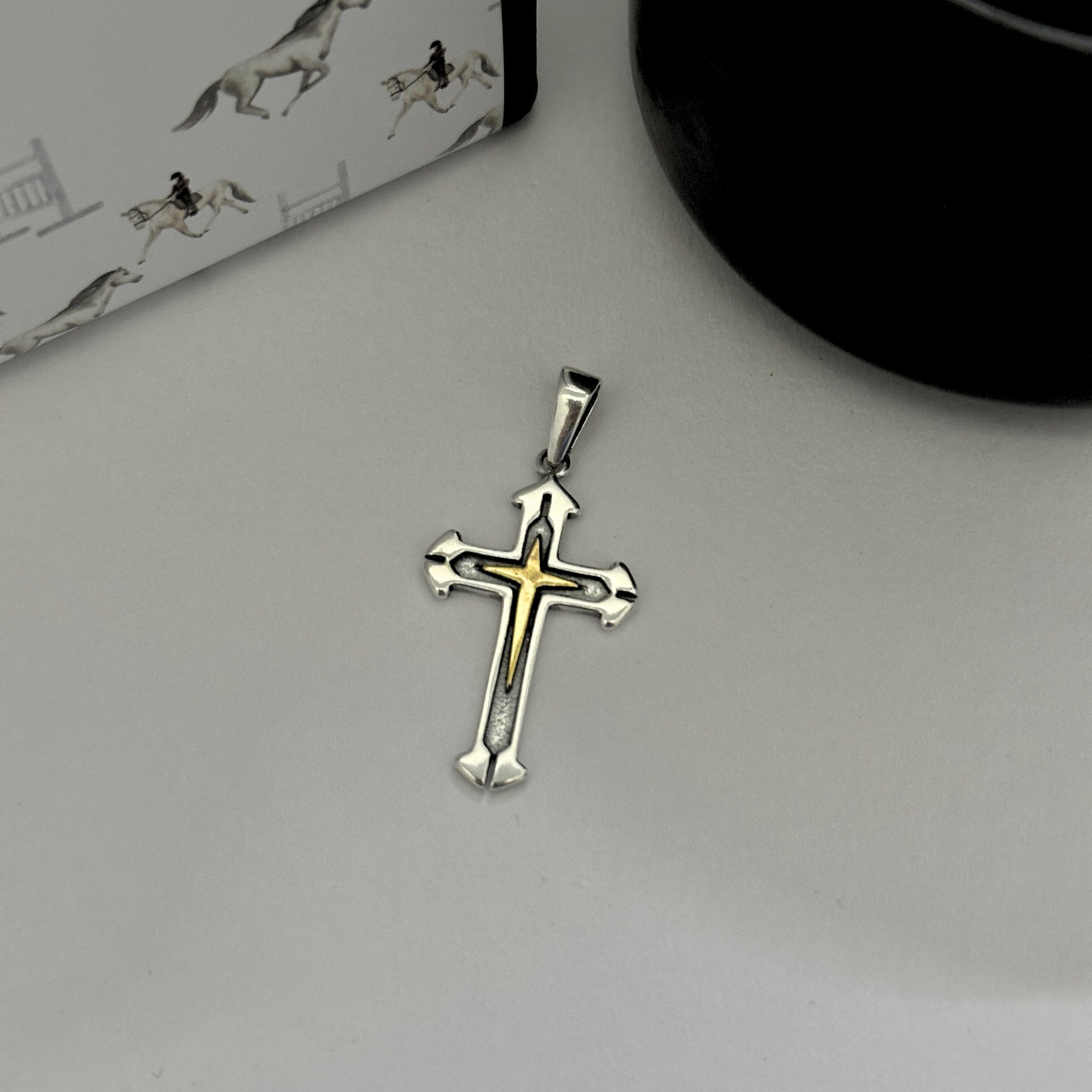Filip Men&#39;s Silver 925 Cross Pendants