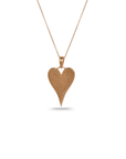 Hina Studded Heart Diamond necklace