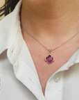 Hana Amethyst Pendant