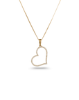 Milo Heart Diamond Necklace