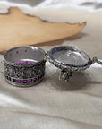 Silver 925 Ganesha\Ganpati Devotional Box Openable Artifact