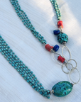 Norris Turquoise Silver 925 Necklace
