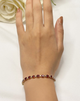 Ren Garnet & Diamond Bracelet