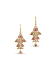 Meen Ruby Earrings
