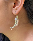 Meen Silver 925 Traditional Earrings