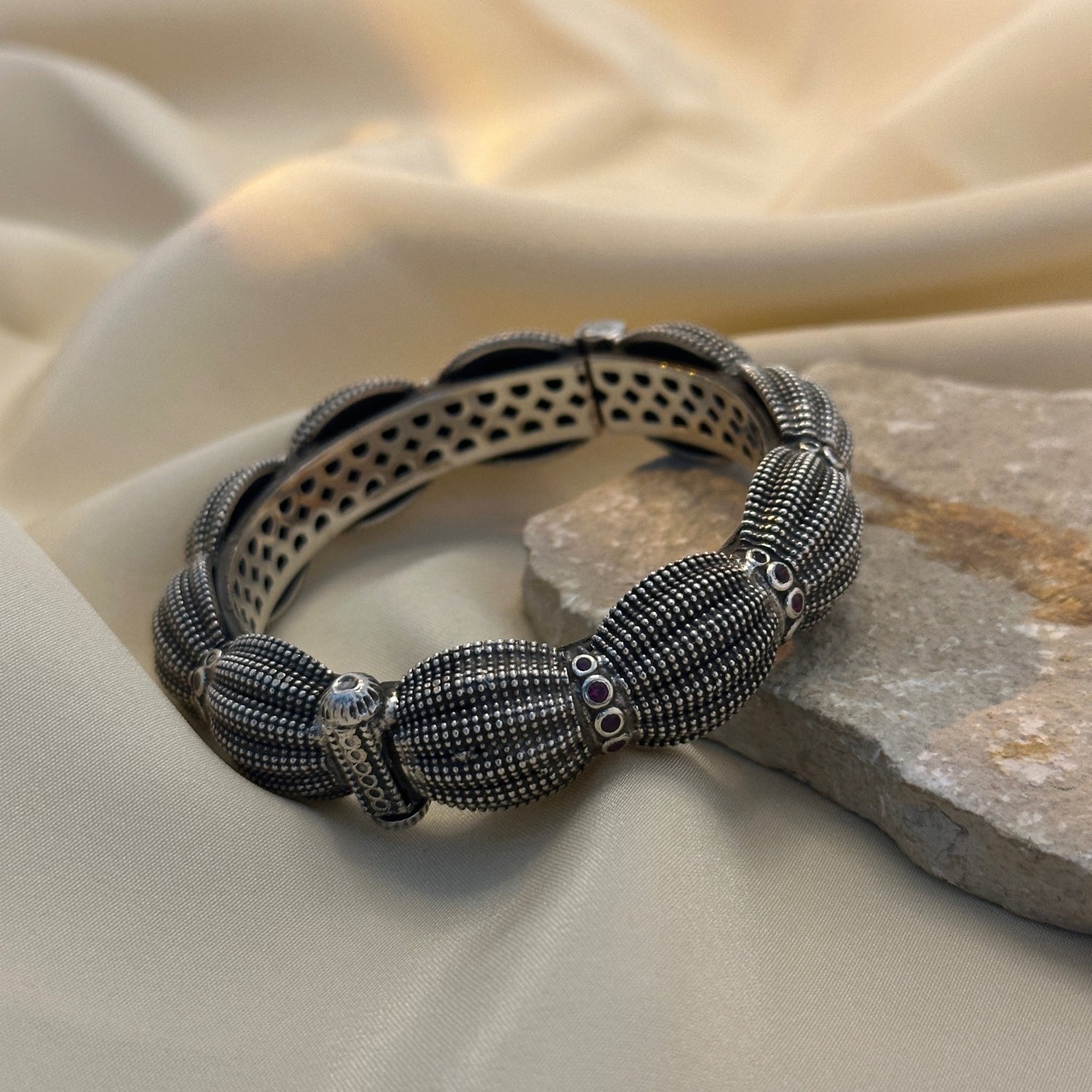 Festive Traditional Silver 925 Bangle