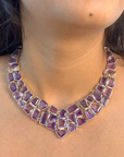 Seriva Amethyst Silver 925 Necklace