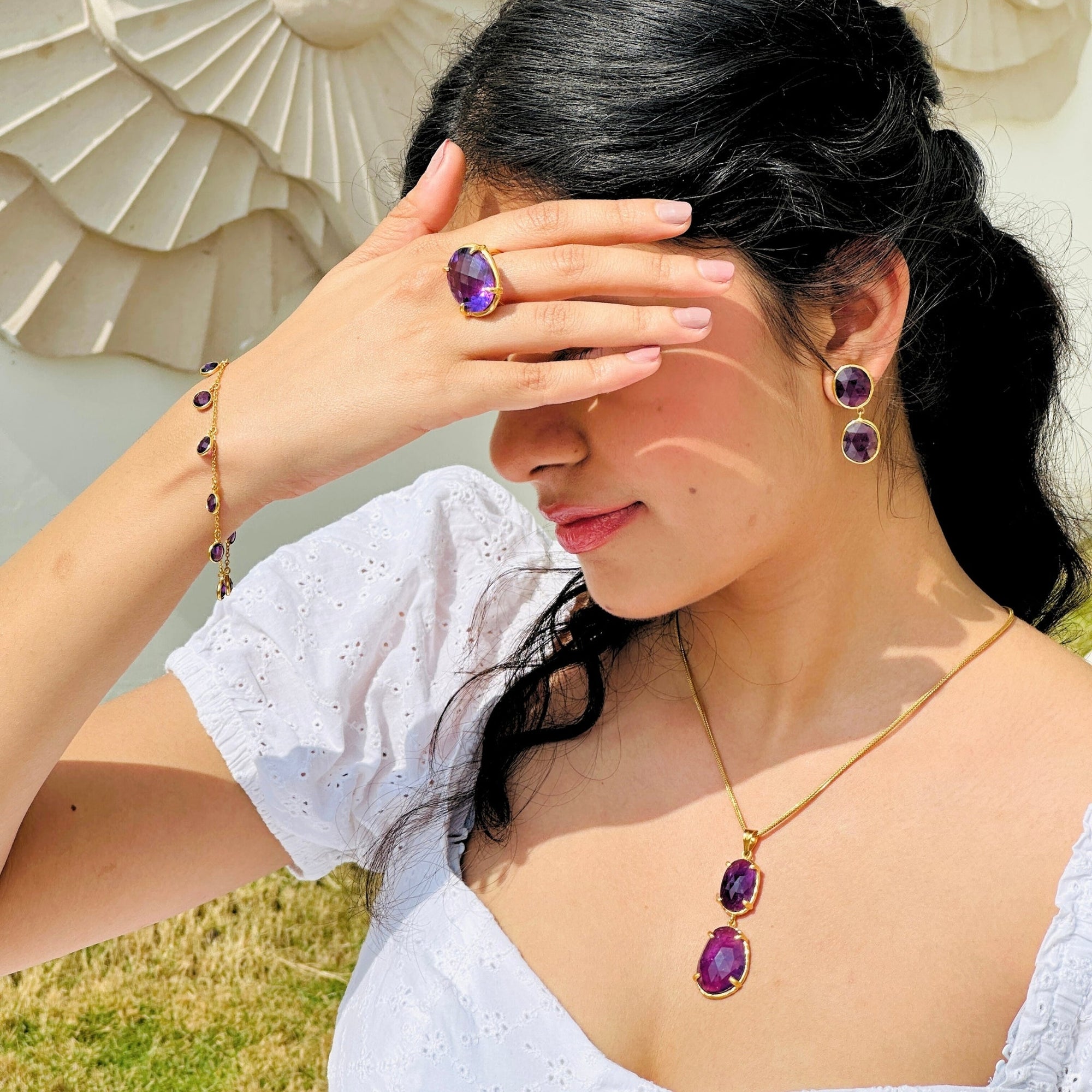 Buy Amethyst Earrings Online
